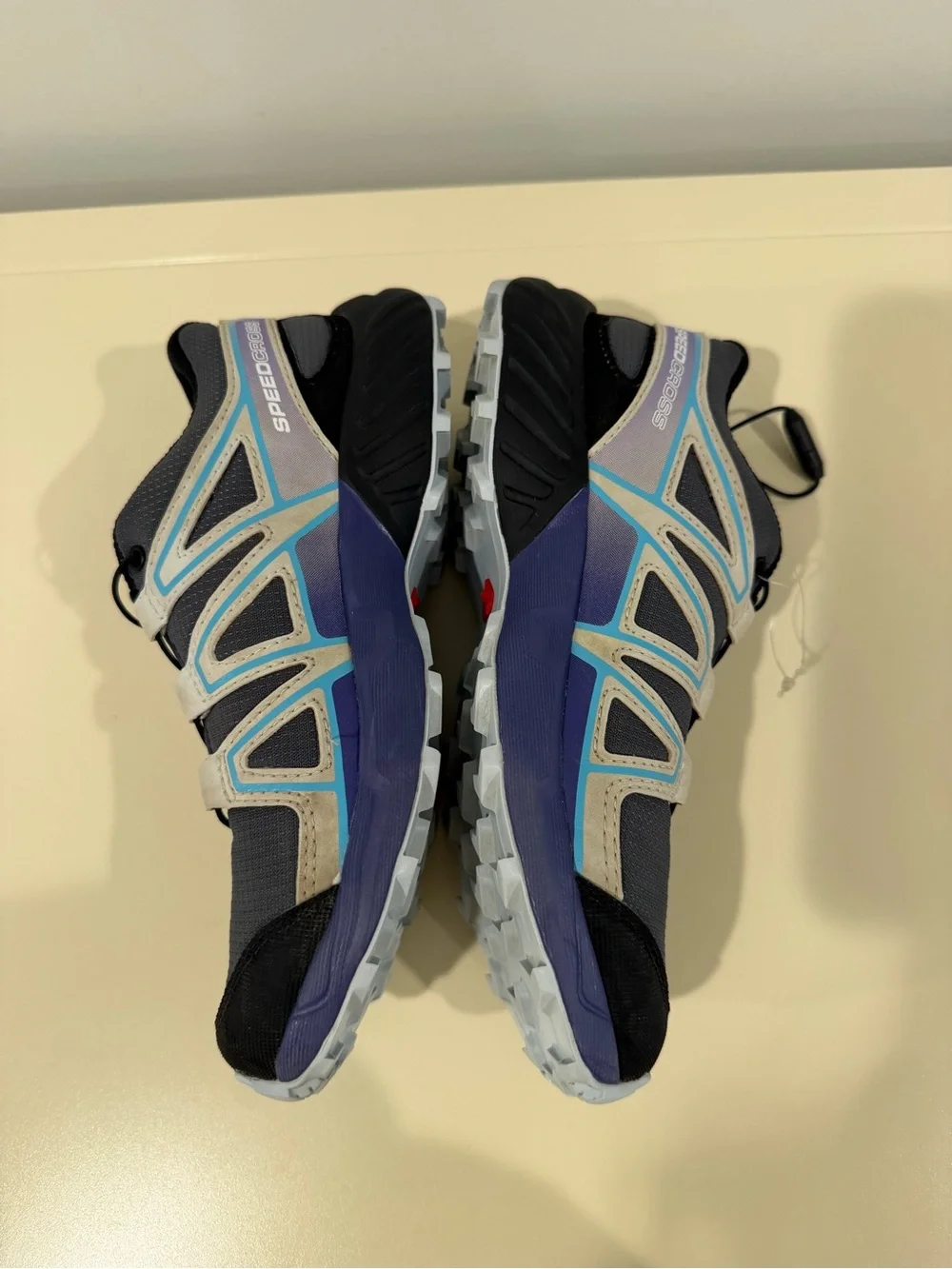 Salomon Speedcross Kids Trail Shoe - Navy, Light Blue, Purple